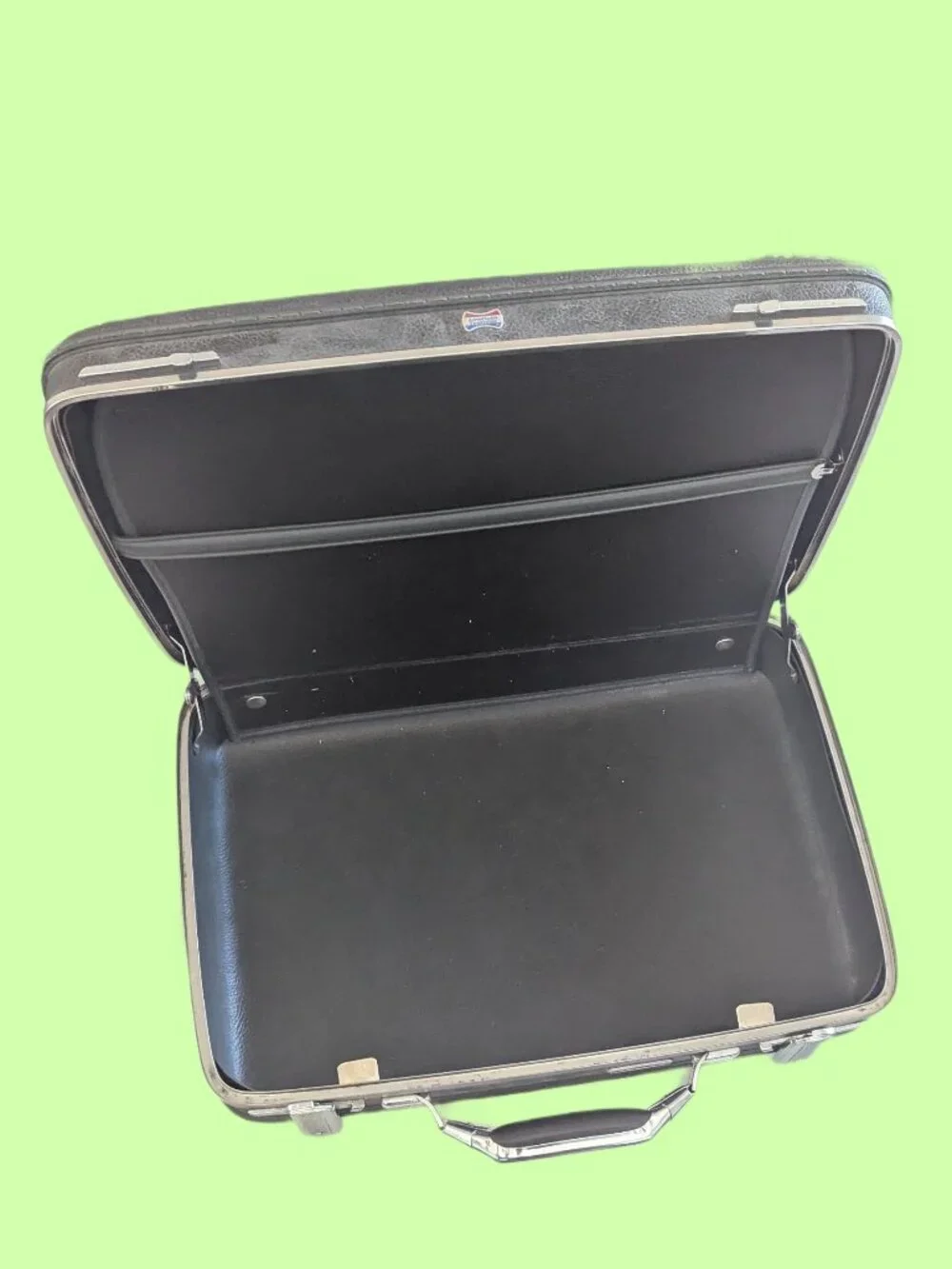Vintage American Tourister - Hard-shell locking Briefcase